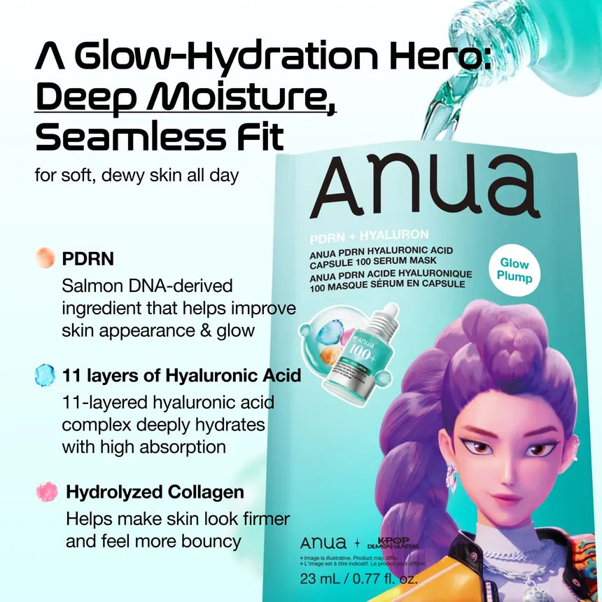 ANUA x KPop Demon Hunters Sheet Mask - 1 Sheet