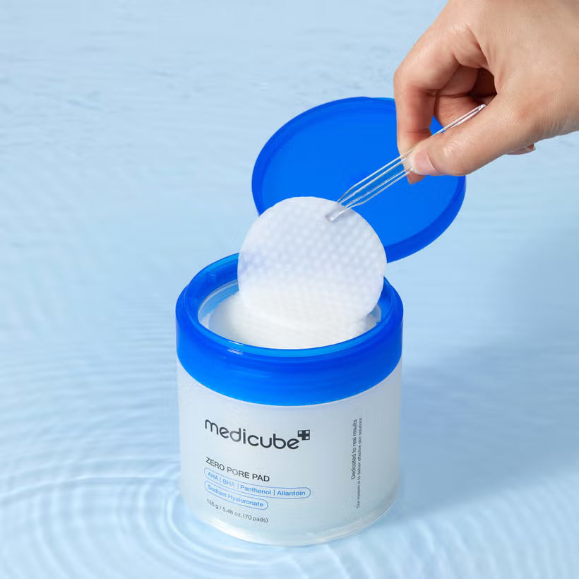 Medicube Zero Pore Pad 2.0 exfoliating skincare pads