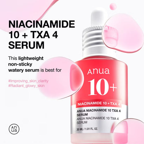 Anua Niacinamide 10% + TXA 4 Serum 30ml