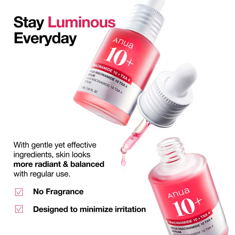 Anua Niacinamide 10% + TXA 4 Serum 30ml